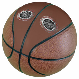 [310] Vegvisir - Viking Silver Magic Runic Compass Basketball