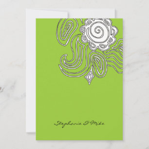 311-Ambrosia Swirl   Lime Invitation