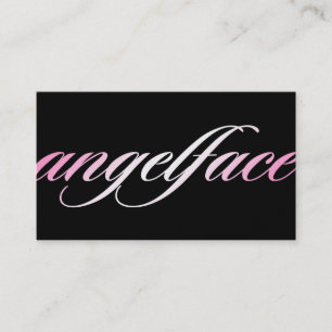 311 Angel Face Business Card