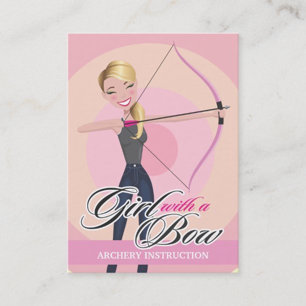 Archery Business Cards Zazzle UK