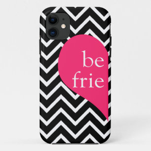 311 Best Friends Heart Chevron Left Side iPhone 11 Case