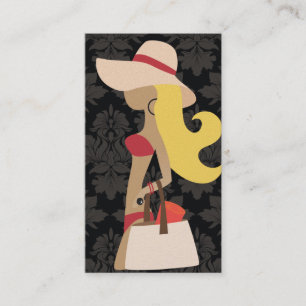 311 Bikini Fashionista Blonde Business Card
