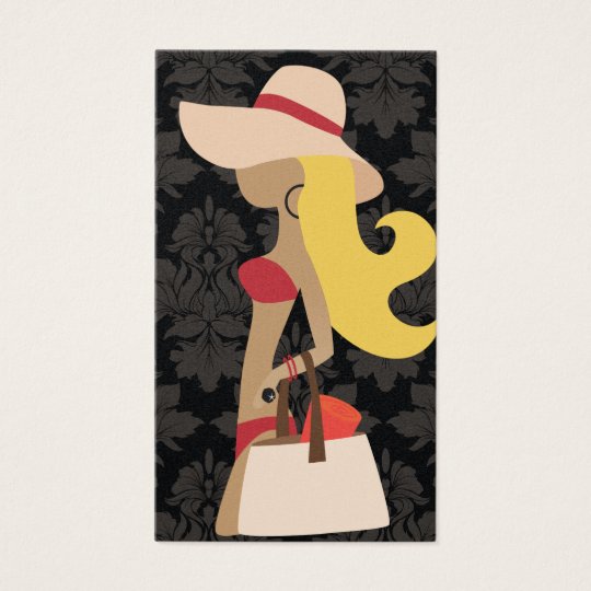 311 Bikini Fashionista Blonde Business Card