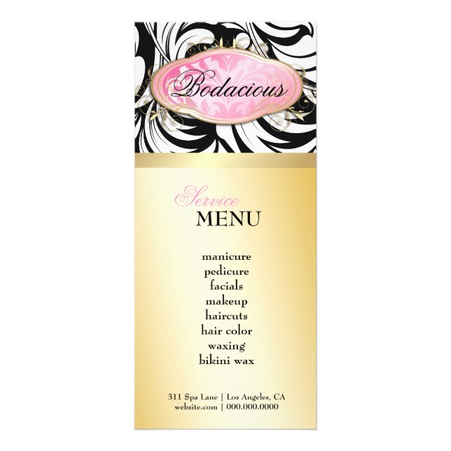 311 Bodacious Lavish Boutique Leopard Loyalty Card (Front)