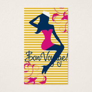 311 Bombshell Silhouette Yellow Stripes