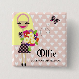 311-BRIDAL PARTY PIN INTERCHANGEABLE HAIR