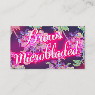311 Brows Microbladed Speak Louder Business Card