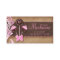 311 Cake Pops Business Card Bakery Vintage Pink