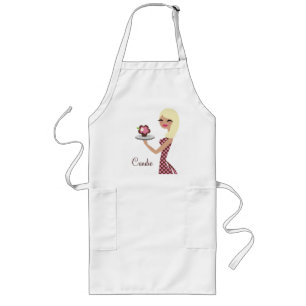 311-Candie Cupcake Cutie   Wavy Blonde Long Apron