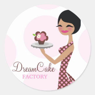 311 Carlie the Cupcake Cutie Sticker