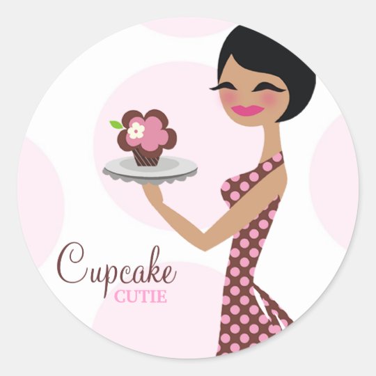 311-Carlie the Cupcake Cutie Sticker
