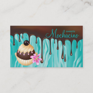 311 Chocolate Bakery Cupcake Business Card