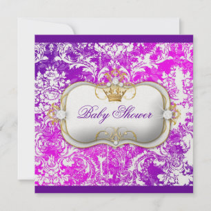 311 Ciao Bella "Electric Raspberry" Vintage Chic Invitation