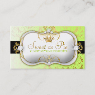 311-Ciao Bella Golden Divine Keylime Business Card