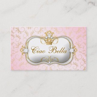 311-Ciao Bella Golden Divine Pink Punch Card