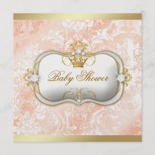 311 Ciao Bella "Peaches & Cream" Vintage Chic Invitation
