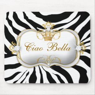 311 Ciao Bella Zebra Stripes Mouse Mat