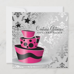 311 Couture Gâteaux Gift Certificate Hot Pink