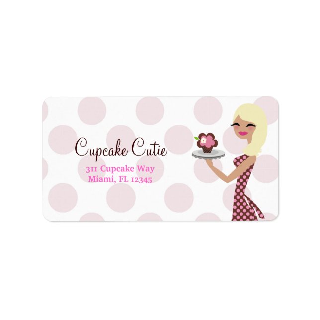 311-Cupcake Cutie - Light Wavy Blonde Label (Front)