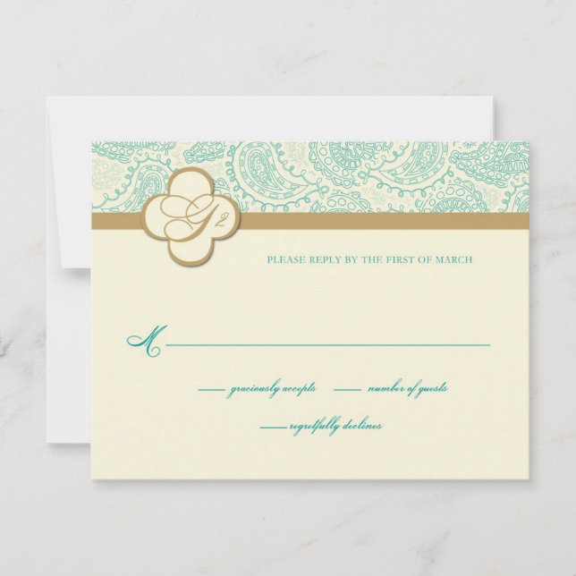 311-Custom Order Myah RSVP Card (Front)