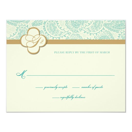 311-Custom Order Myah RSVP Card
