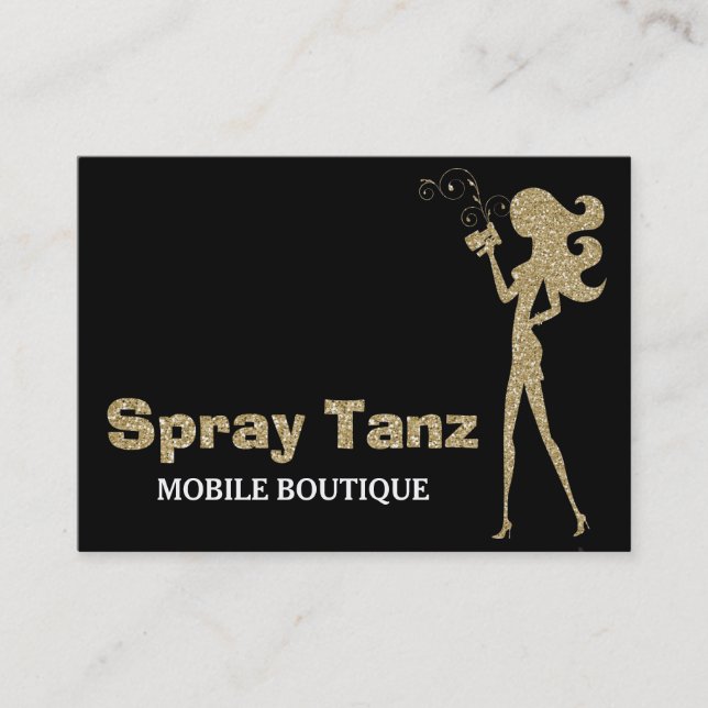 311 Custom Spray Tanz Business Card (Front)