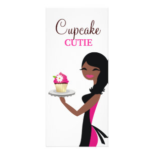 311 Daisy the Cupcake Cutie African American Rack Card