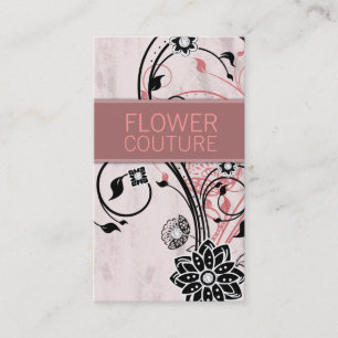 311 Diamond Deco Flower Business Card