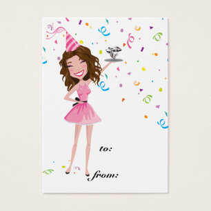 311 Dollface Diamond Birthday Tag