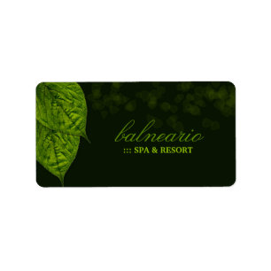 311-Dream Leaf Gift Sticker / Label