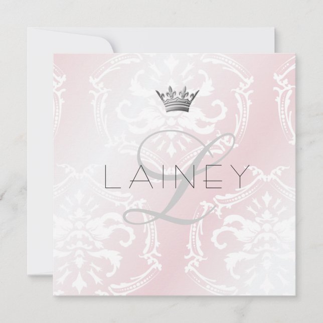 311 Enticingly Pink Party Invite (Front)