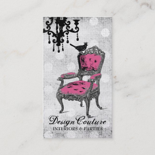 311-Fabulously French Business Card (Front)