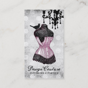 311 Fabulously French Dress Form Business Card