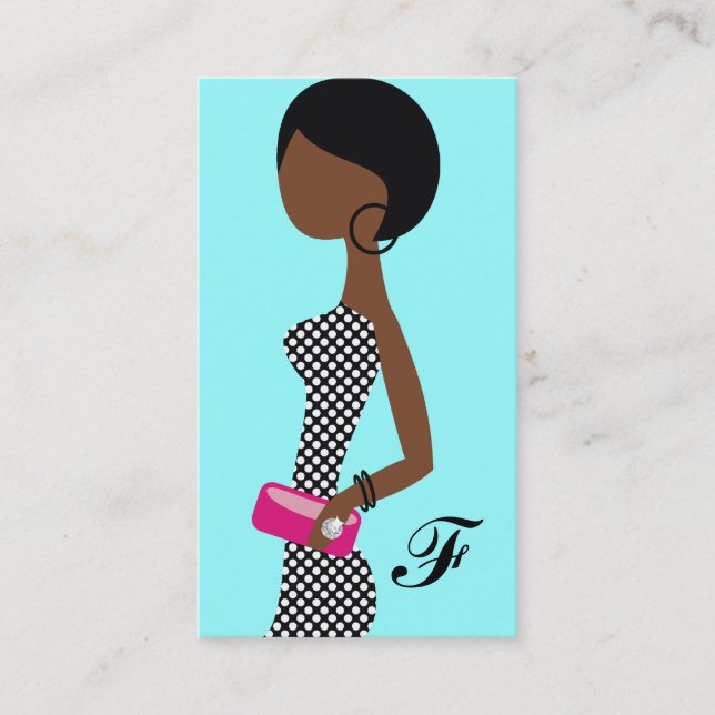 311 Fashionista Bob Sky's the Limit Business Card (Front)