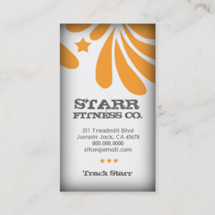 311 FRESHTASTIC ORANGE BUSINESS CARD