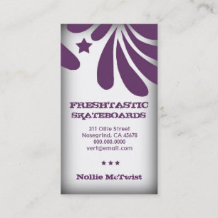 311 Freshtastic Purple Business Card