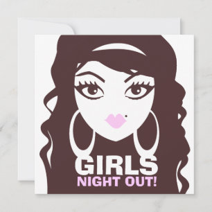 311 Girls Night Out {Luscious Lash Girl} Invitation