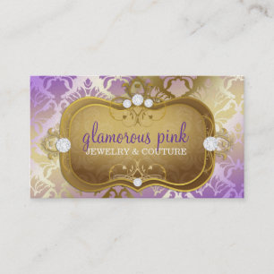 311 Glamourous Lilac Elegance Business Card