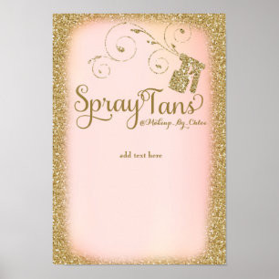 311 Glitter Spray Tan Poster 11x17