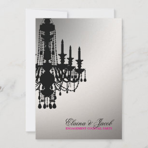 311-Glitz Chandelier - Invitation Metallic Gold