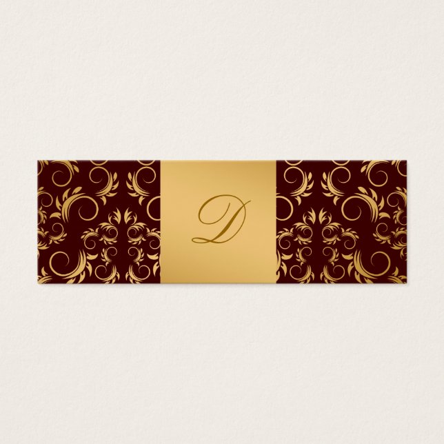 311-Golden Divine Chocolate Monogram (Front)