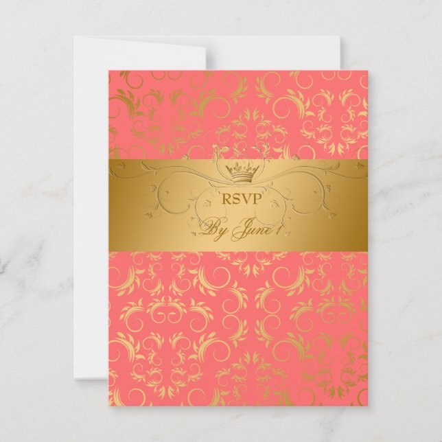 311-Golden diVine Mango RSVP Card (Front)