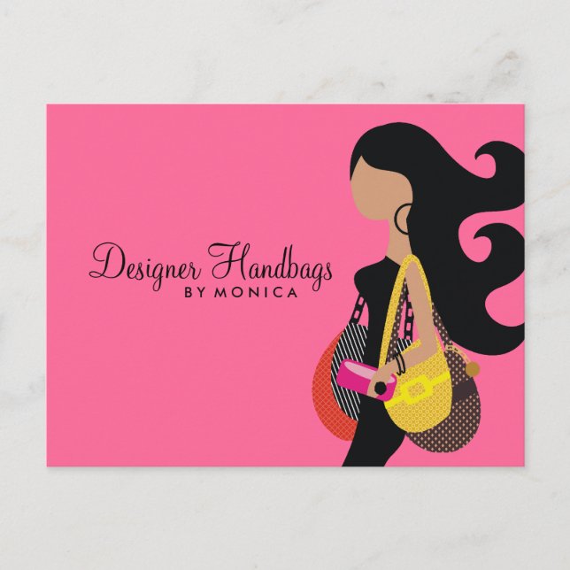 311-Handbag Party Postcard (Front)