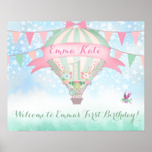 311 Hot Air Balloon Welcome Sign