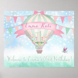 311 Hot Air Balloon Welcome Sign