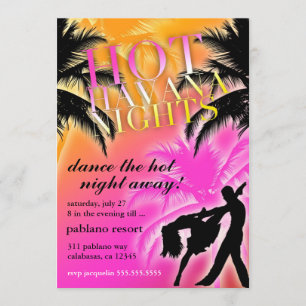 311 Hot Havana Nights Black Invite
