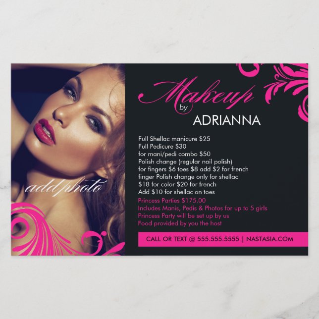 311 Hot Pink Makeup By Flyer (Front)