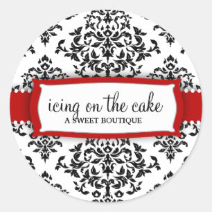 311 Icing on the Cake Cherry Classic Round Sticker
