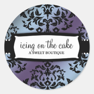 311 Icing on the Cake Hydrangea Classic Round Sticker