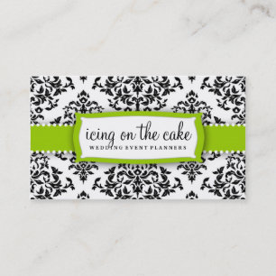 311 Icing On the Cake Lime Green Business Card